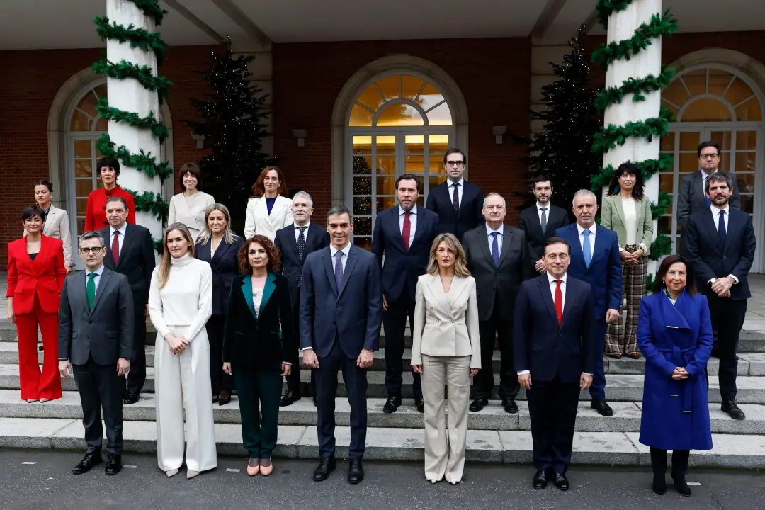 Pedro Sánchez arengou ministros no Conselho de Ministros extraordinário, que foi rapidamente um aquecimento para a camp…