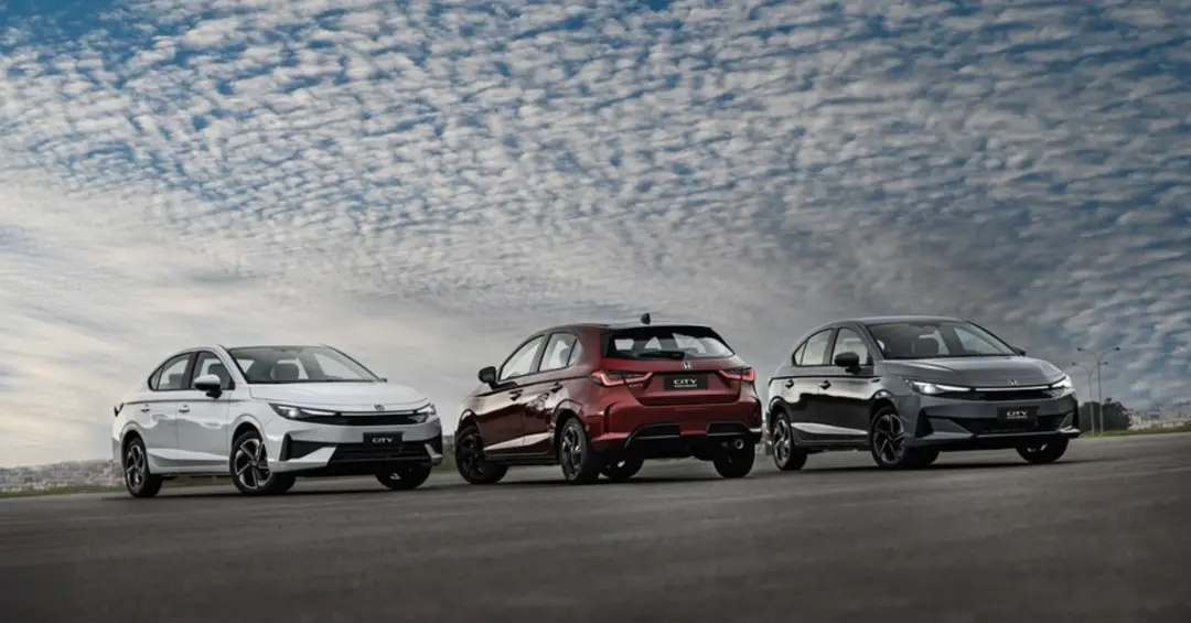 Honda City 2027 ganha versão RS nova no Brasil. A versão Hatchback RS chega com visual esportivo, como rodas escuras e …