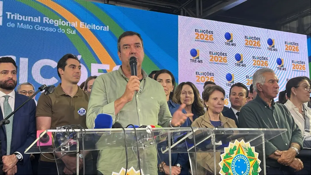Riedel reelege como governador de Mato Grosso do Sul com 67,07% dos votos válidos, batendo o recorde de 40 anos do esta…