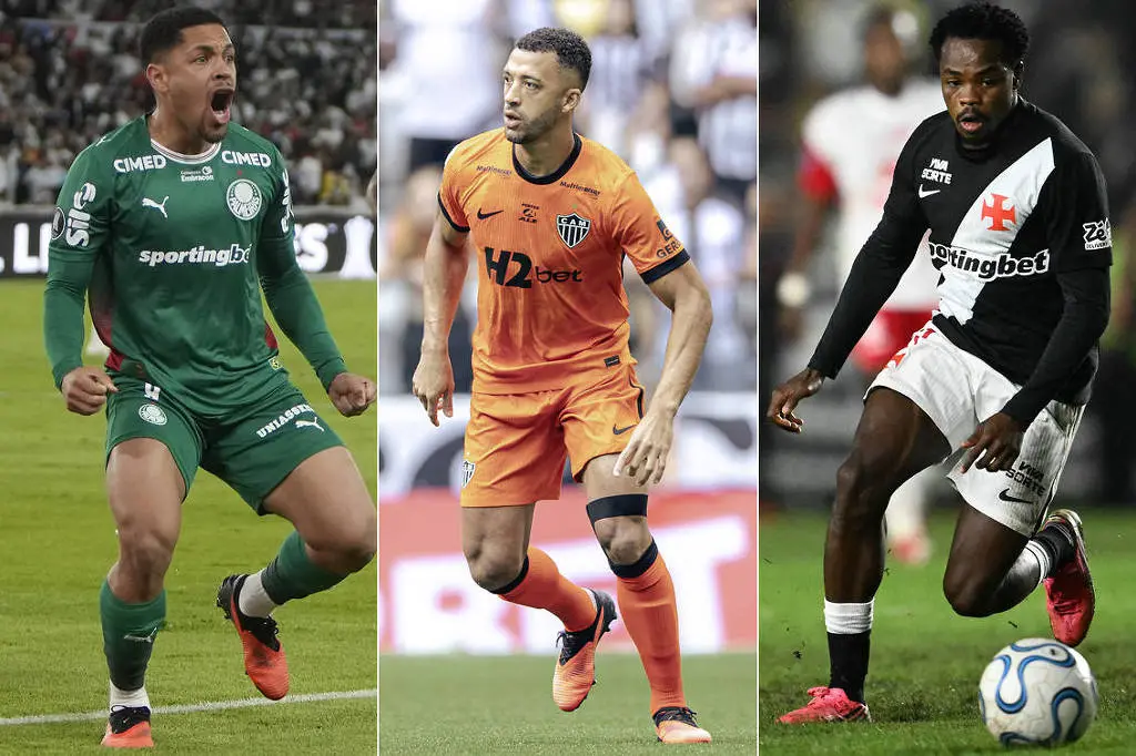 Dez jogos decisivos em um mês para Palmeiras, Atlético-MG e Vasco a partir da próxima quarta-feira. Muita pressão no ca…