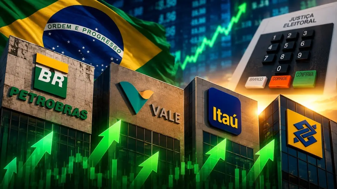 Petrobras subindo quase 10% nos EUA no primeiro pregão pós eleição. Essa valorização em ativos grandes mostra o olhar d…