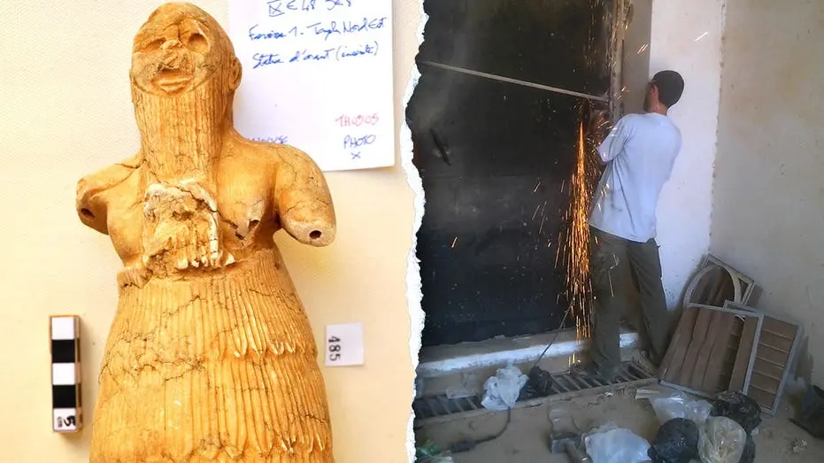 Trinta mil tesouros foram salvos do museu de Deir ez-Zor enquanto o ISIS se aproximava da cidade. É um ato de coragem e…