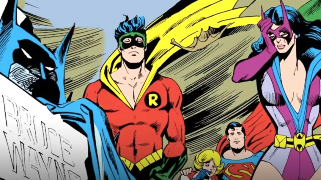 Morte do Batman é canônica no universo DC em Terra Dois. A ausência do Cavaleiro das Trevas deixou os livros da Terra D…