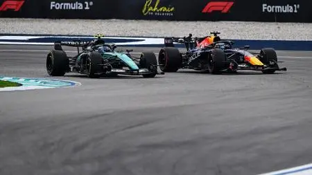 Bahrein, GP, frases de um diretor de pista sendo chamada de uma vergonha e que a pista não vai secar. Isso mostra falta…