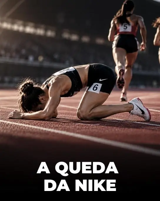 A Nike sofreu uma queda no valor. É um mercado que vive muito de imagem e inovação. Se a estabilidade da marca balançar…