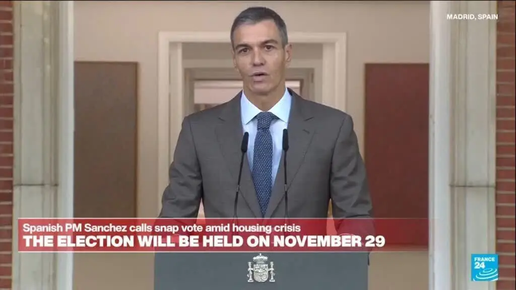Pedro Sanchez convocou eleição antecipada para 29 de novembro na Espanha. O parlamento fragmentado rejeitou decretos de…