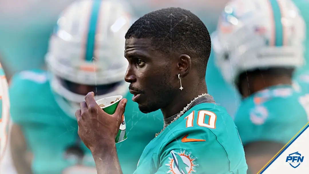 Kansas City Chiefs consideram trazer de volta Tyreek Hill, apesar das lesões de recebedores como Tyquan Thornton e Rash…