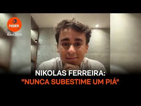 Nikolas Ferreira alcançou recorde nacional com 3 milhões de votos em Minas Gerais. A declaração dele sobre nunca subest…