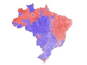 Flávio e Lula tiveram votos distribuídos por município. A análise mostra onde cada um alcançou mais apoio. É interessan…