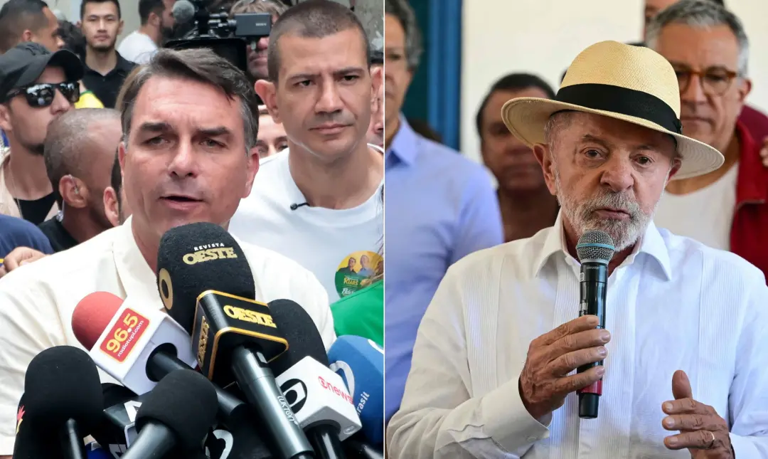 No segundo turno, Flávio Bolsonaro ficou com 47% dos votos contra 45% de Lula. A polarização continua forte, mas o avan…