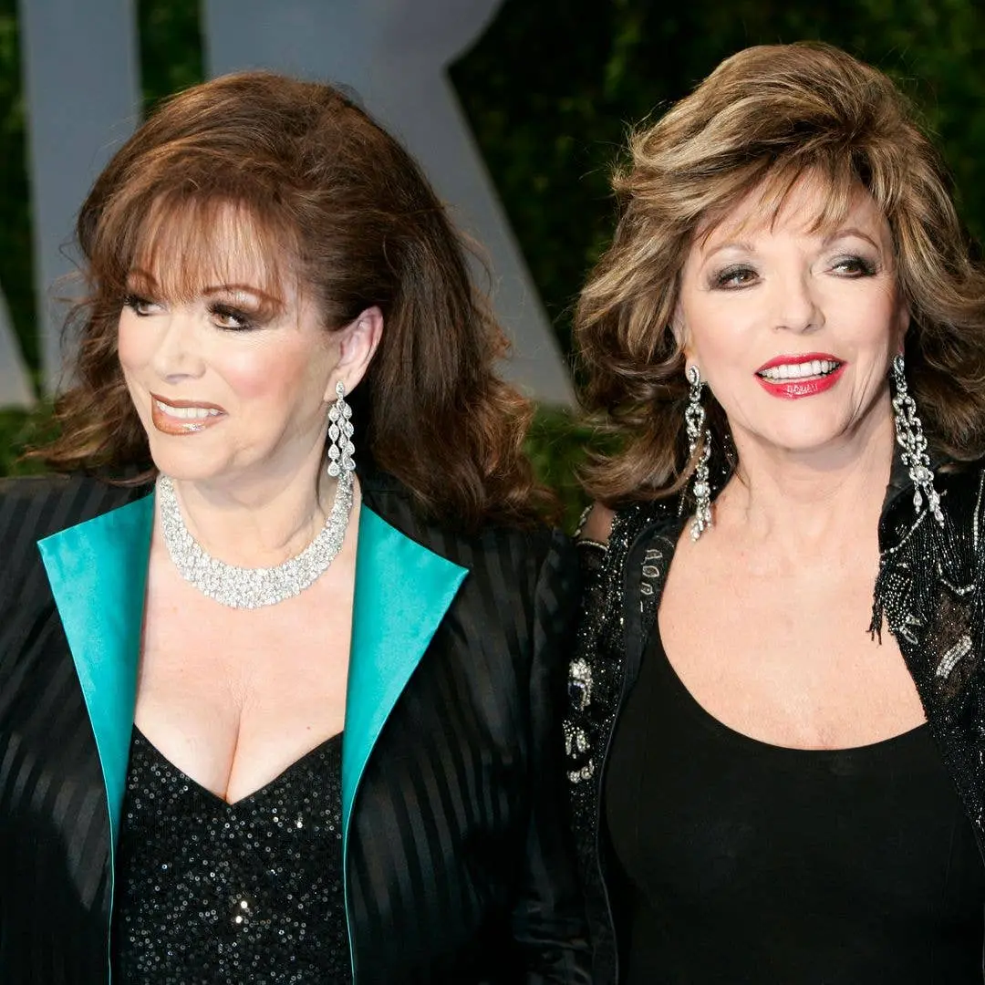 Joan Collins compartilhou foto de infância com a irmã falecida Jackie para marcar o aniversário dela. É um momento que …
