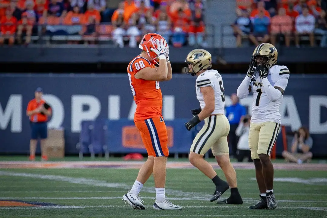 Illini Isaac comentou a derrota do time de Illinois para o Purdue, apesar de serem grandes favoritos. Isso mostra que m…