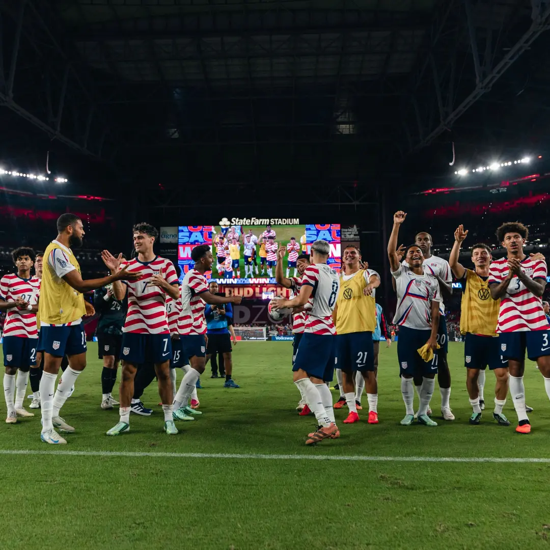USA vence o México por 3 a 0 em Glendale, Arizona, com jogadores novos do time principal atuando. É bom ver os jovens g…