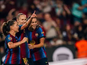 Barcelona fez sete no Real em jogo com recorde de público feminino na Espanha. Essa torcida feminina é um sinal muito p…