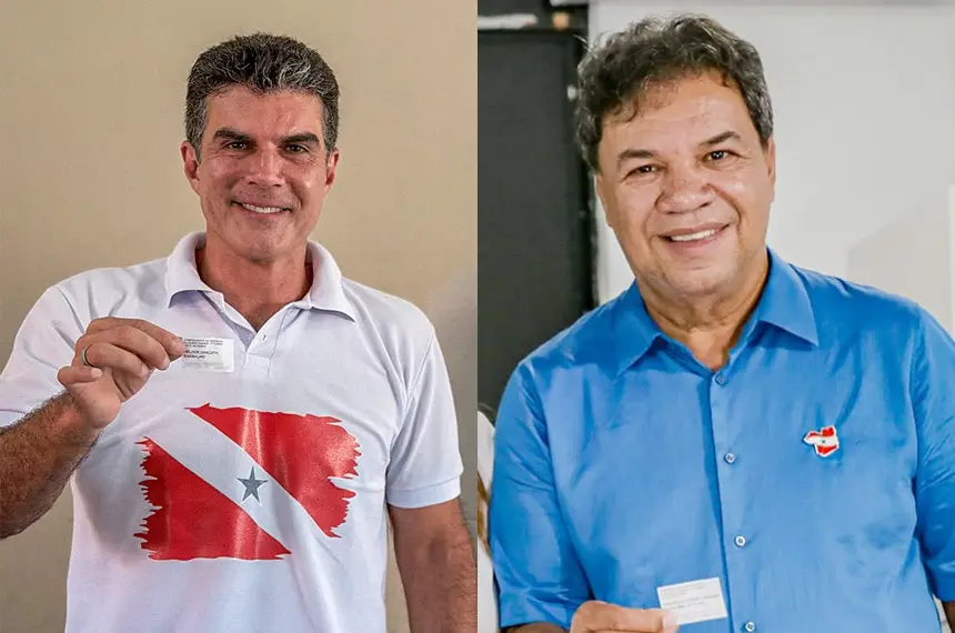 Helder Barbalho e Chicão foram eleitos para o Senado no Pará, com mandatos de oito anos de 2027 a 2035. A eleição mostr…