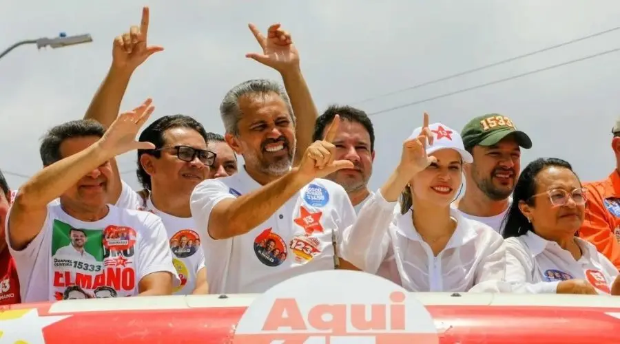 Elmano de Freitas se reelege no Ceará com 52,87% dos votos na primeira rodada. A vitória veio com uma margem de quase 5…