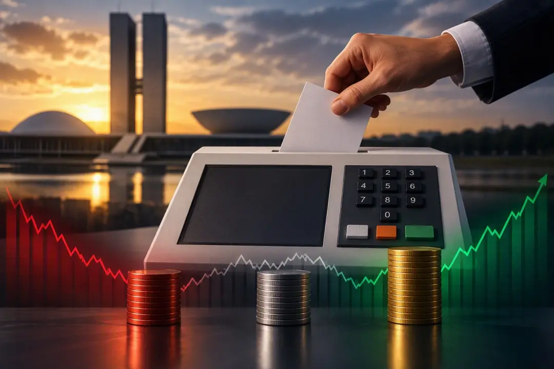 O ETF do Brasil no exterior EWZ subiu 7% no aftermarket, após o primeiro turno com Flávio Bolsonaro liderando com 47,5%…