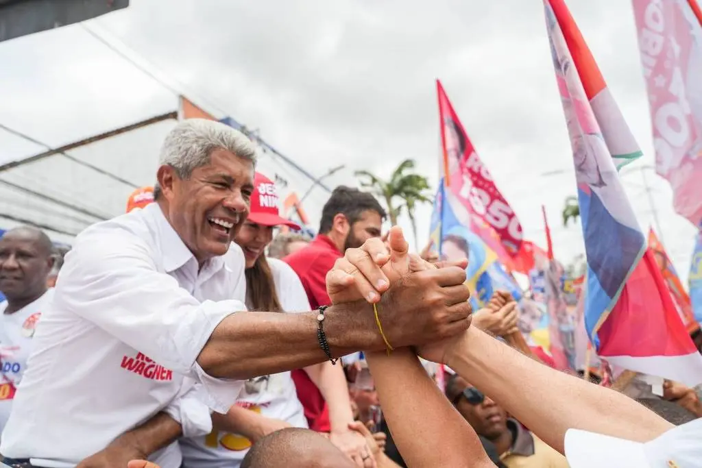 Jerônimo Rodrigues foi reeleito governador da Bahia com 54,8% dos votos válidos, vencendo ACM Neto. A repetição do cicl…