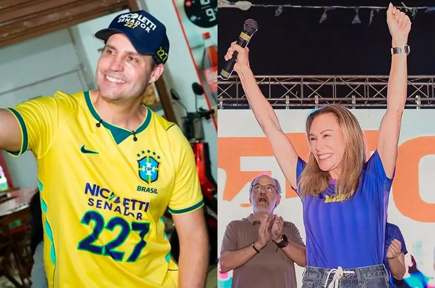 Roraima elege Nicoletti e Teresa Surita para o Senado, com 22,89% e 19,22% dos votos válidos, respectivamente. A mudanç…