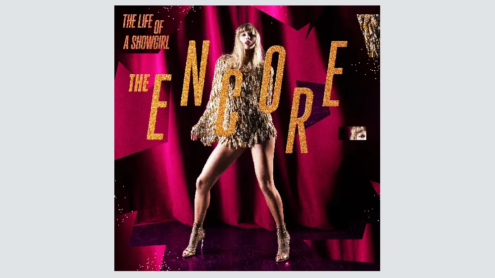 The Life of a Showgirl voltou ao topo do Billboard 200 com a edição Encore, que traz quatro faixas bônus. A volta ao pr…