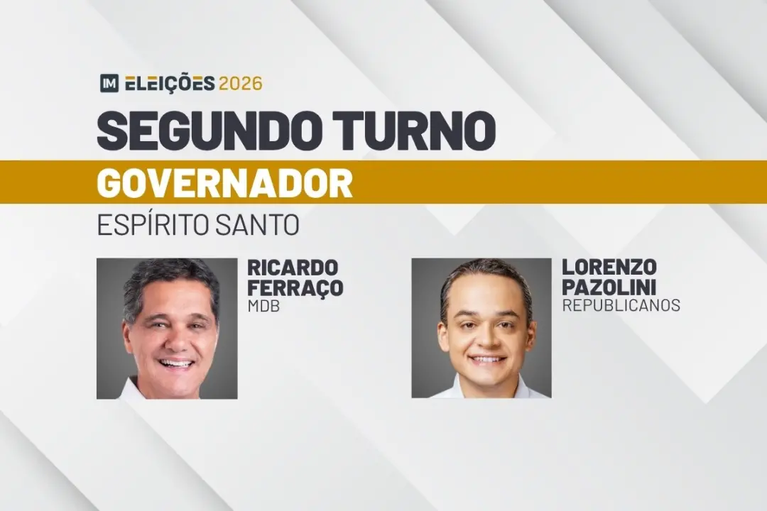 Lorenzo Pazolini liderou a disputa pelo governo do Espírito Santo no primeiro turno com 49,65% dos votos válidos, enfre…