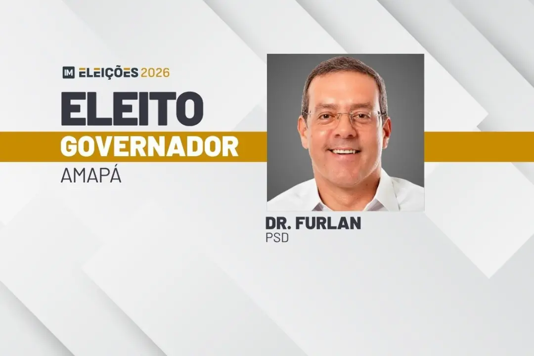 Furlan, com 62,01% dos votos, venceu o primeiro turno para governador do Amapá, mas o TSE ainda decide o registro da ca…