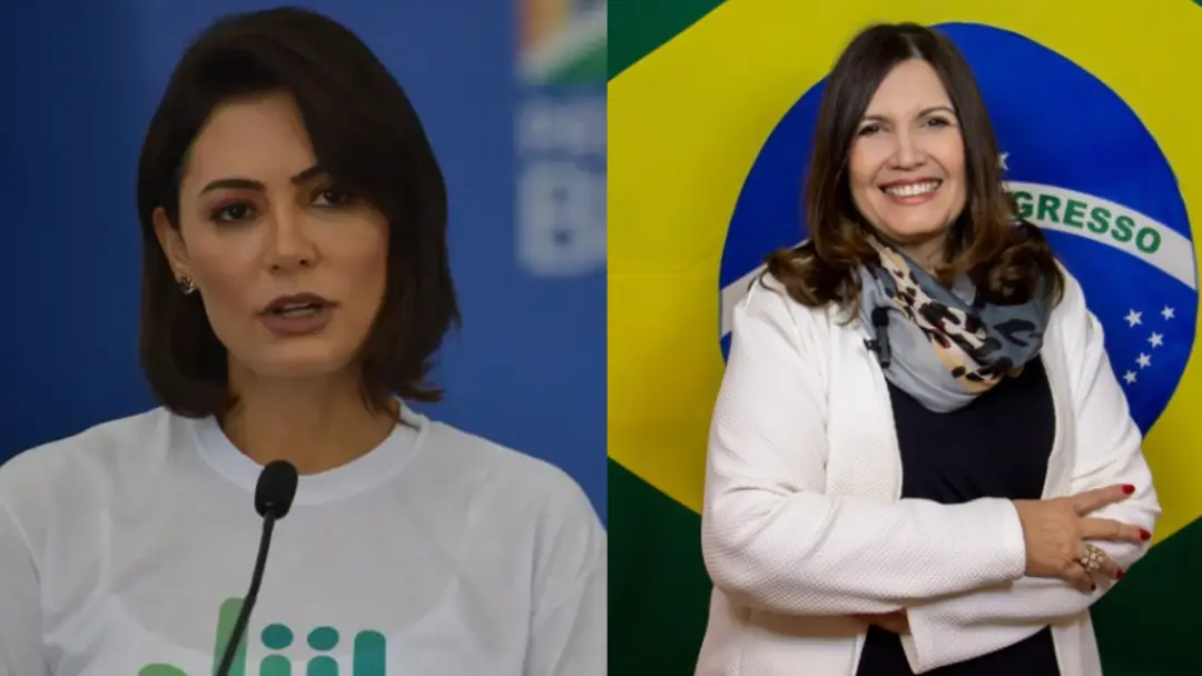 Michelle Bolsonaro e Bia Kicis lideram a disputa pelo Senado no Distrito Federal, com 71% das urnas apuradas. O resulta…