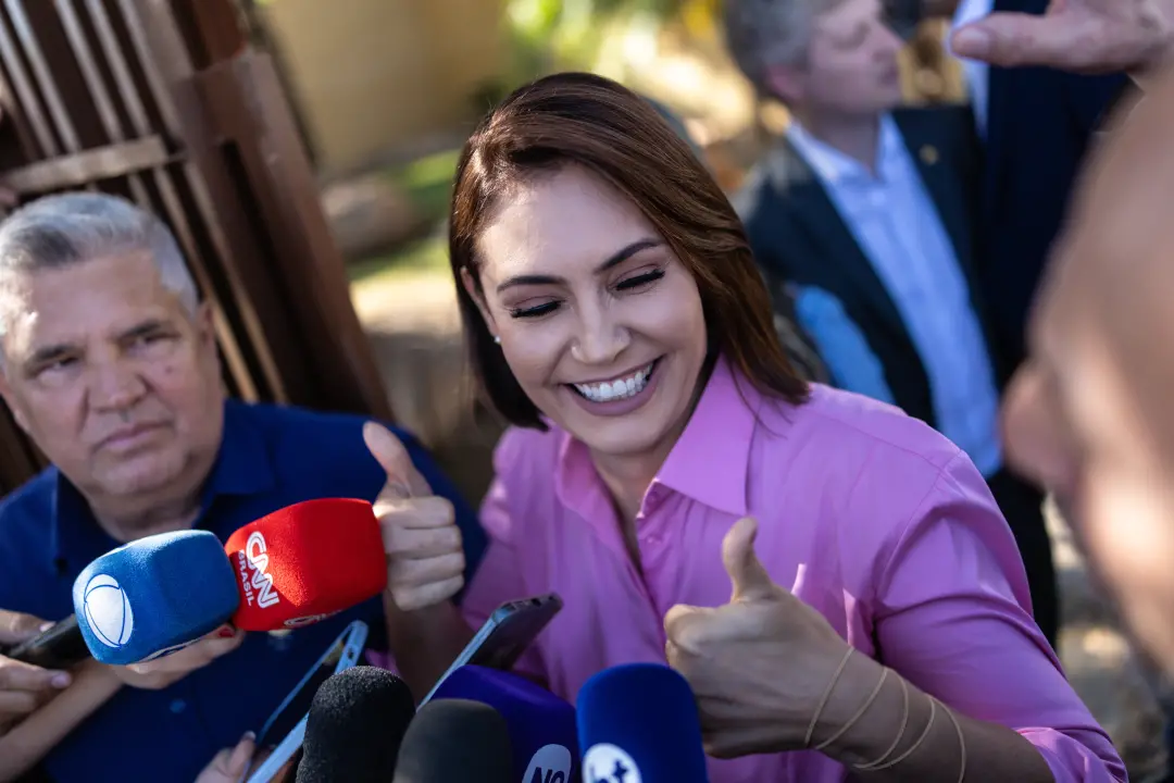 Michelle Bolsonaro foi eleita senadora no Distrito Federal com 28,98% dos votos. A gente vê que essas escolhas política…