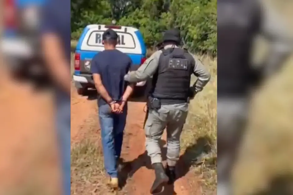 Rio Verde viu suspeito de tentativa de feminicídio preso pela PMGO na madrugada de segunda. A facada no peito da compan…