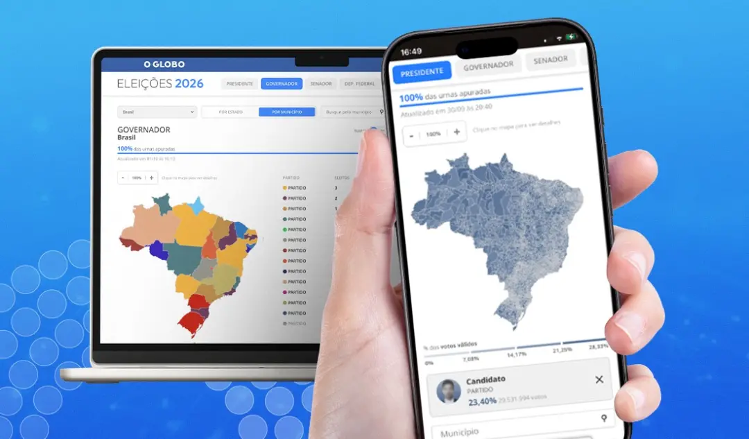 Senador tem apuração das urnas para as Eleições 2026, o TSE contabiliza os votos ao vivo. É importante ver o andamento …