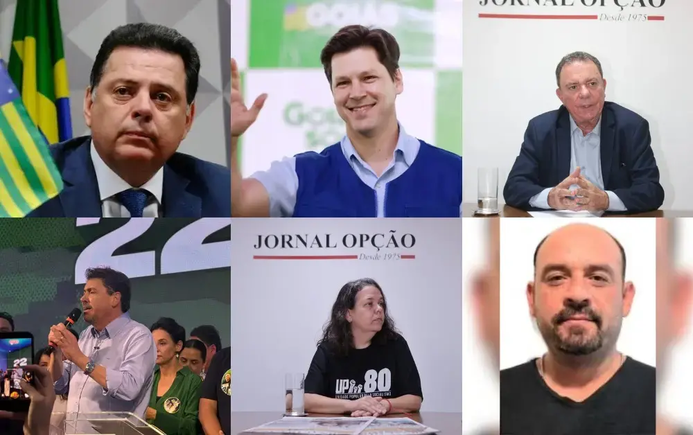 Palácio das Esmeraldas, local de apuração de Daniel Vilela, é onde o atual governador acompanha os votos. É um moviment…