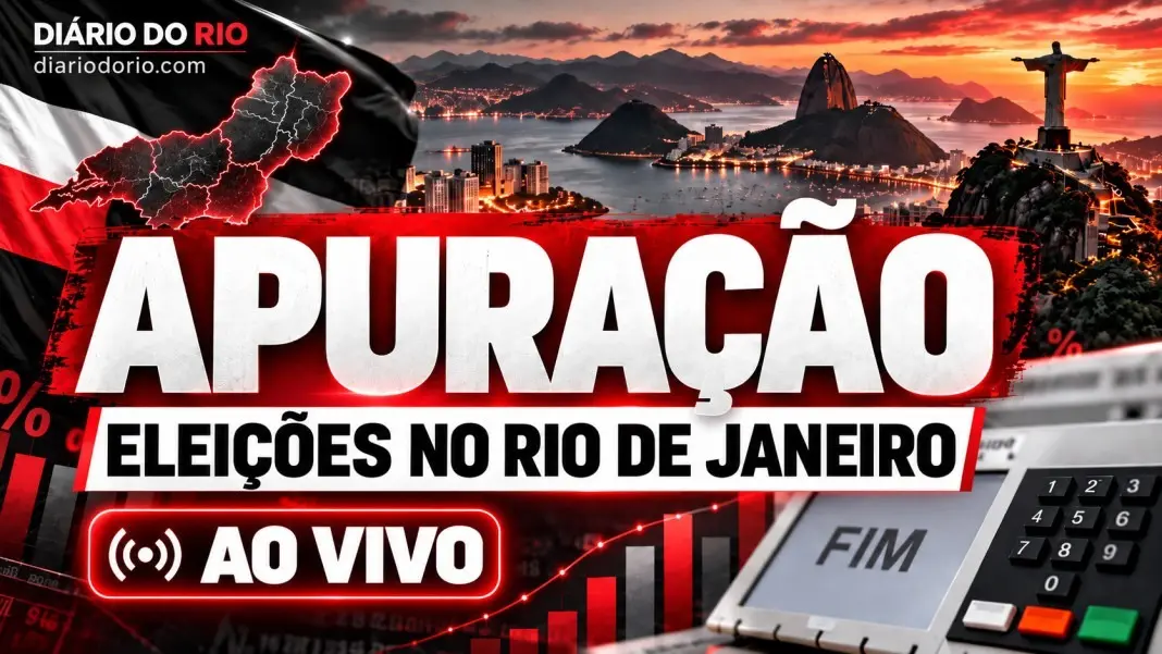 Rio de Janeiro vai apurar as eleições 2026 domingo, com disputa pelo Palácio Guanabara entre Eduardo Paes e Douglas Rua…