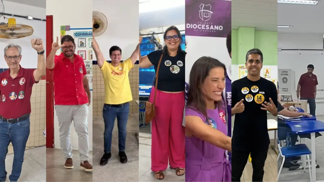 Candidatos ao governo de Pernambuco votaram no primeiro turno das eleições 2026, com nomes como Raquel Lyra em Caruaru …