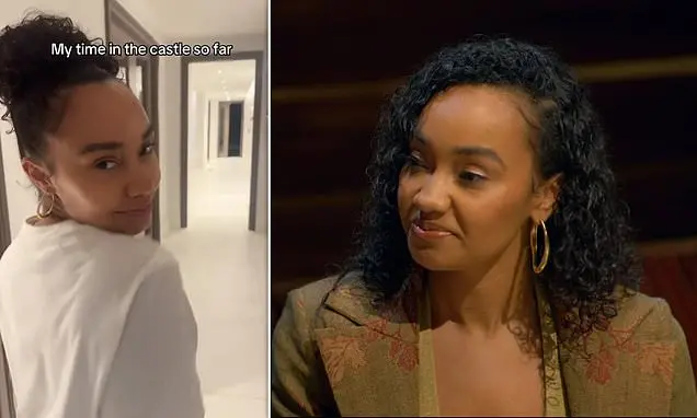 Leigh Anne Pinnock fez piada sobre seu tempo no Celebrity Traitors, quando Joanne McNally questionou se ela era uma Tra…