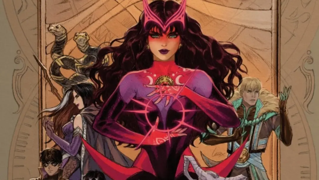 Wanda Maximoff terminou sua passagem como Feiticeira Suprema no numero 10, sacrifício feito contra a vontade dos Vishan…