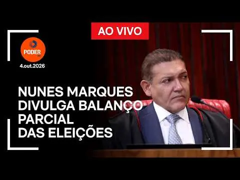 Kassio Nunes Marques, presidente do TSE, garantiu que o sistema eleitoral funciona com transparência e sem indicios de …