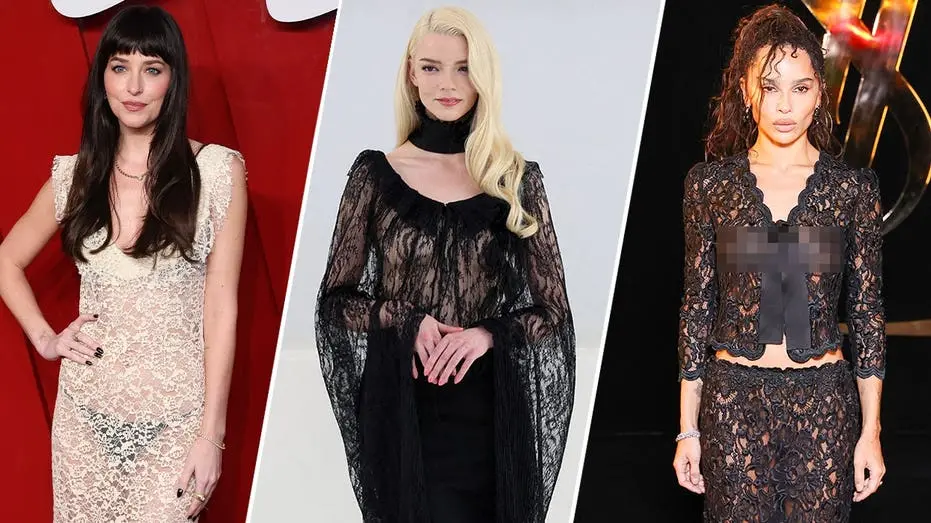 Paris Fashion Week: Anya Taylor-Joy e Zoë Kravitz ousaram com vestidos transparentes. Acho que a moda precisa de ousadi…