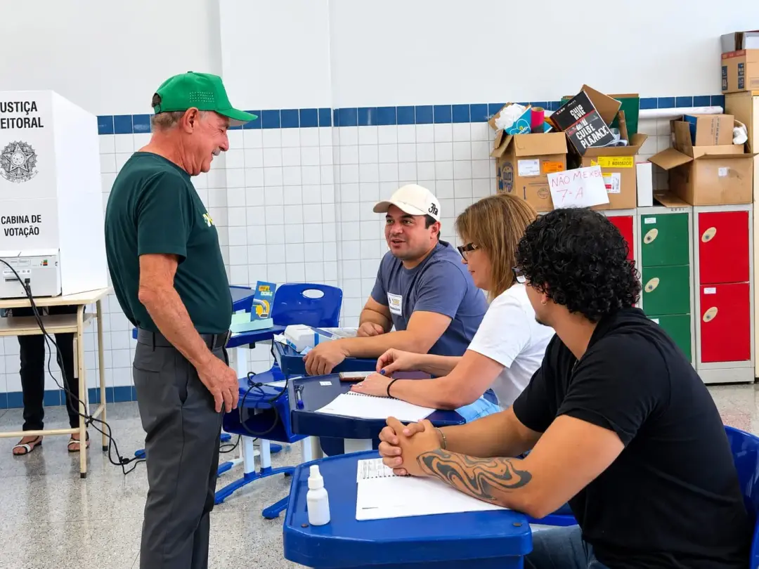 Zacharias Calil no Sesc Cidadania registrou voto no domingo, mas disse estar ansioso aguardando o resultado. A fé dele …