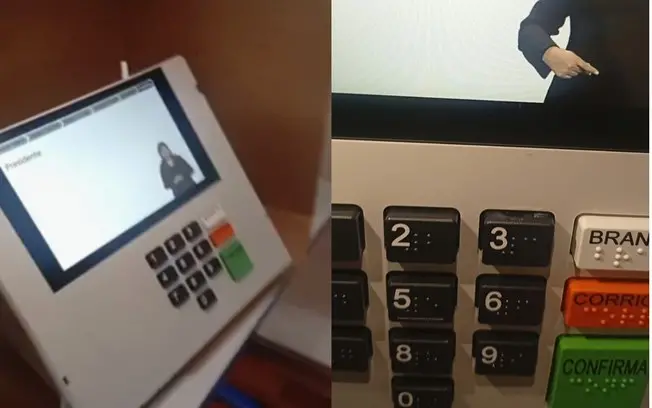 Candelária, RS. Uma urna eletrônica precisou ser trocada no domingo, pois a tecla 3 travou por causa de suposta cola. A…