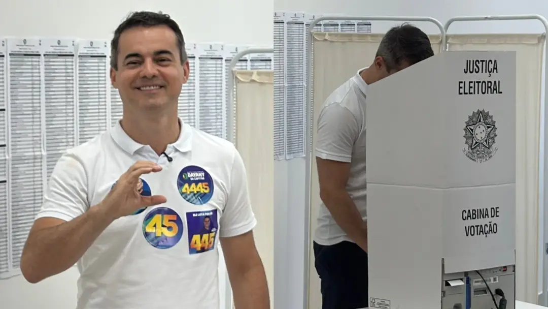 Capitão Wagner votou em Fortaleza neste domingo acompanhado de outros candidatos ao pleito. A expectativa dele é ajudar…