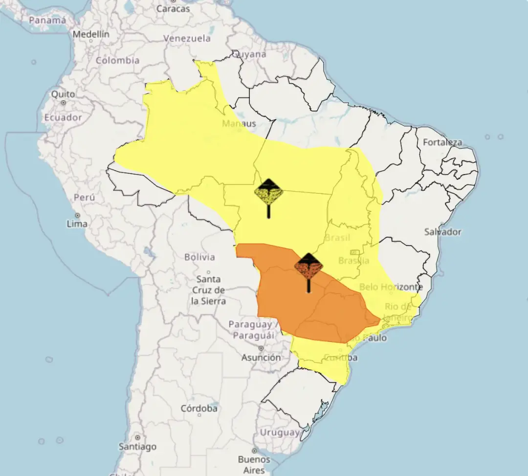 Goiás tem alerta de clima severo para domingo, 4, com previsão de chuva de até 50 milímetros e ventos de 60 km/h. Isso …
