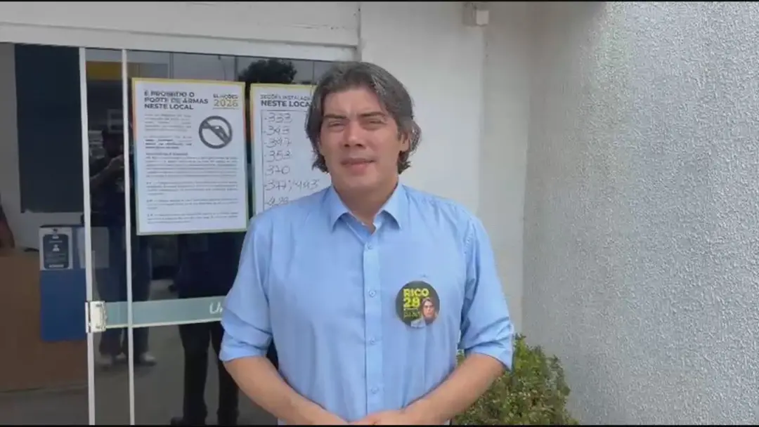 Rico Pinheiro votou em Sobradinho, no DF, e falou sobre a campanha de 40 dias. É importante ver que ele fala em um novo…