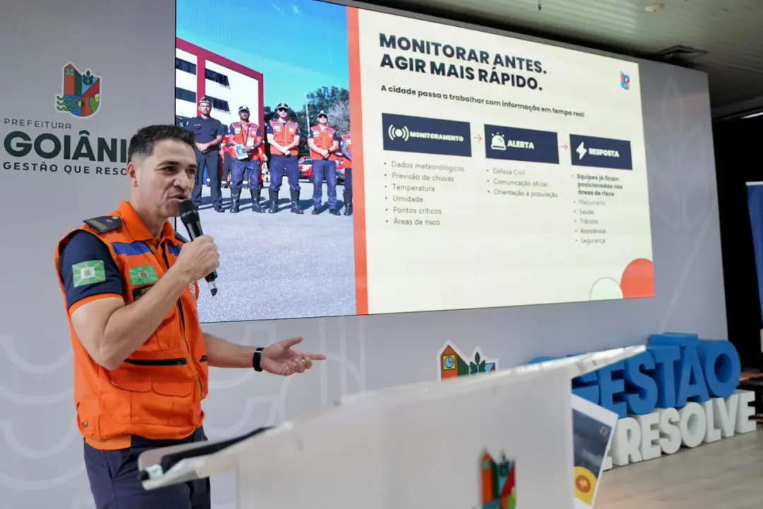 Defesa Civil de Goiânia alerta para chuvas intensas no fim de semana de eleições, com rajadas de vento acima de 70 km/h…