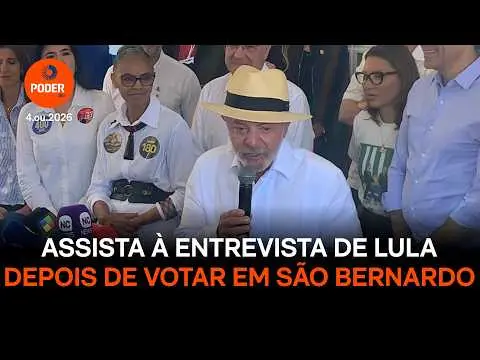 Lula disse que em jogo a definição de projeto de Brasil e Flávio pediu voto de confiança após votarem domingo. A troca …