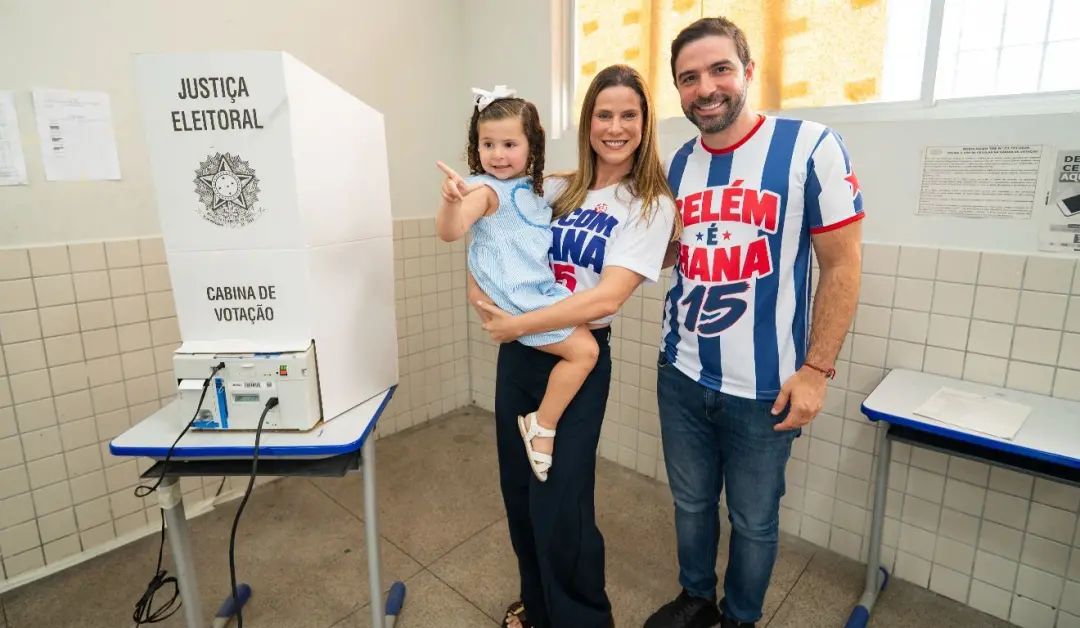 Prefeito Igor Normando votou na Escola Estadual Jarbas Passarinho, no Marco, neste domingo. É importante ver esse gesto…
