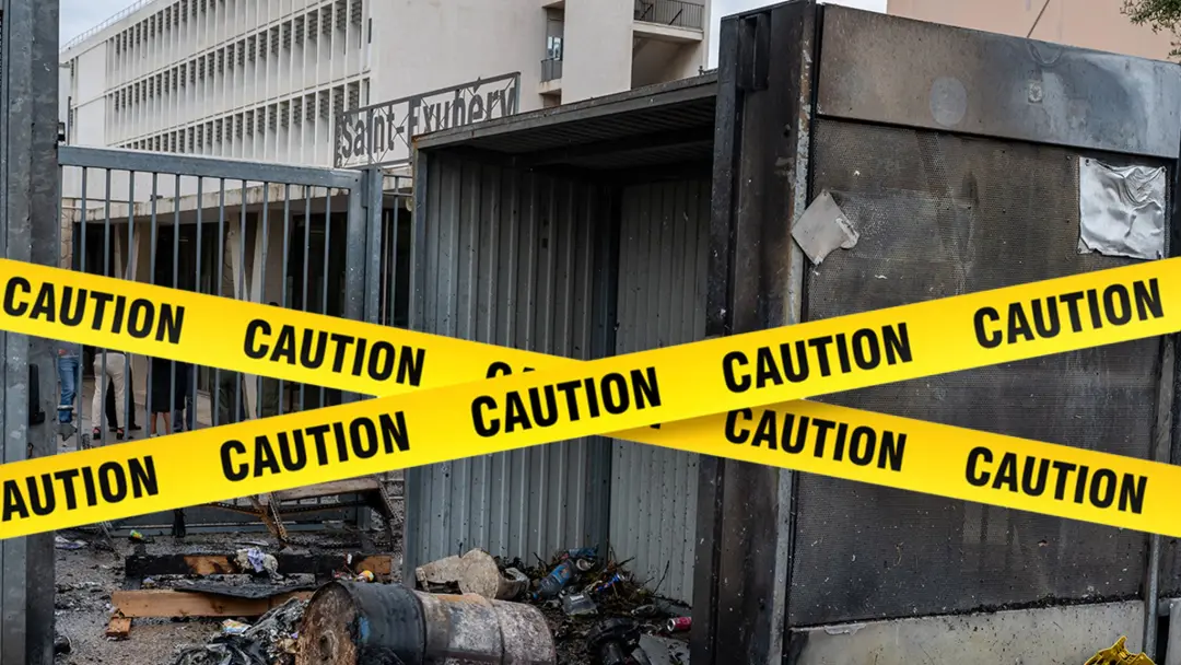 Marseille, França: um adolescente de 15 anos usou um lança-chamas improvisado para queimar o rosto de uma mulher durant…