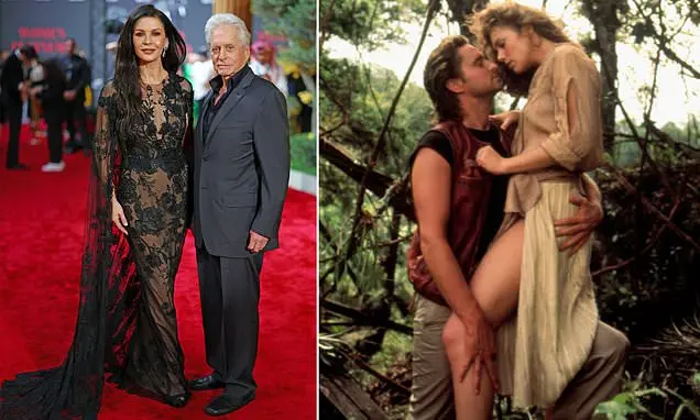 Michael Douglas revela em livro que teve um caso com Kathleen Turner enquanto filmava Romance Of The Stone, mesmo casad…