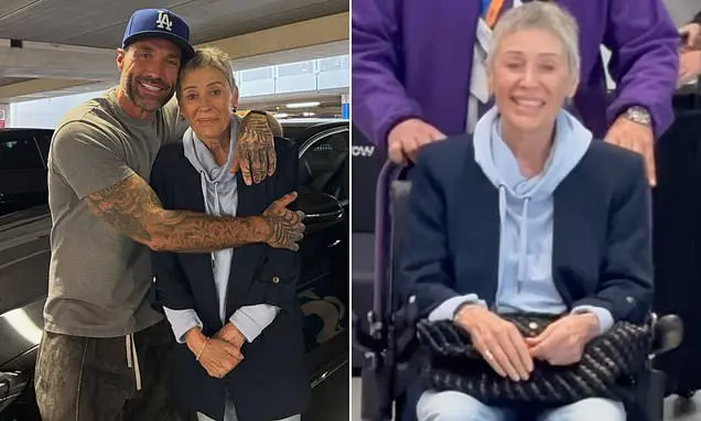 Angie, 74 anos, teve que voltar para o hospital depois de tratamento com quimioterapia em Suíça pelo câncer de cólon. É…