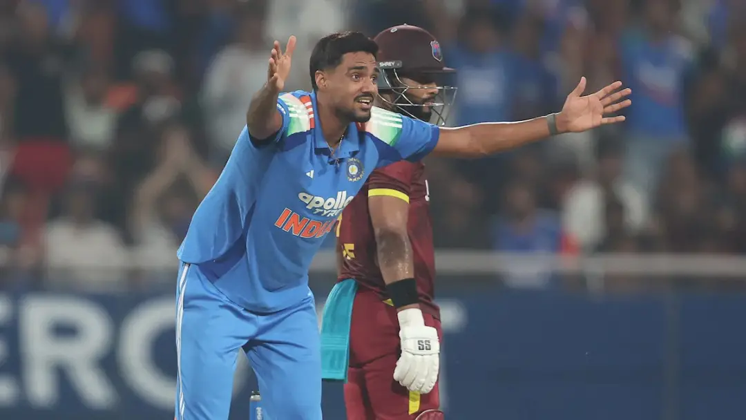 Kris Srikkanth criticou o ataque de bowlers da Índia após West Indies buscar 351 em New Chandigarh, onde o Shai Hope ba…