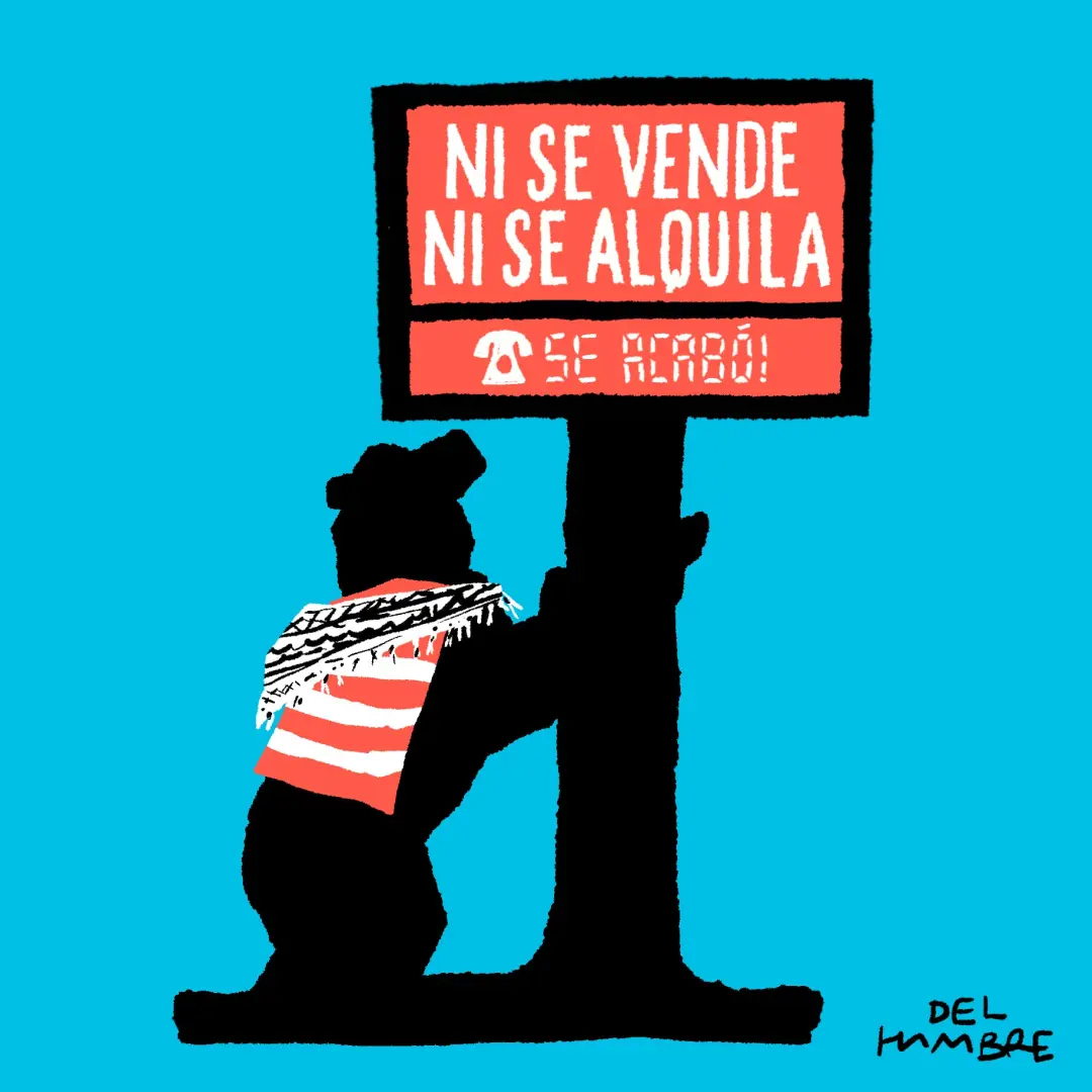 Em uma praça, um direito social tá sendo tratado como problema de ordem pública por quem governa o aluguel caro. A gent…